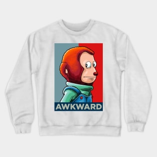 monkey puppet meme Crewneck Sweatshirt